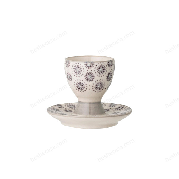 Elsa Egg Cup, Grey, Stoneware 鸡蛋杯