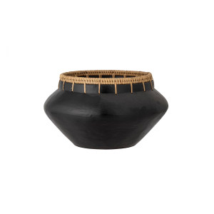 Dixon Deco Bowl, Black, Terracotta花瓶