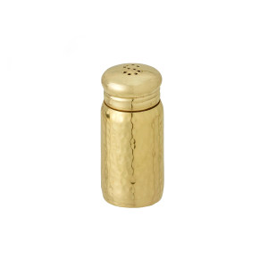 Flow Salt & Pepper Shaker, Gold, Metal 调味瓶