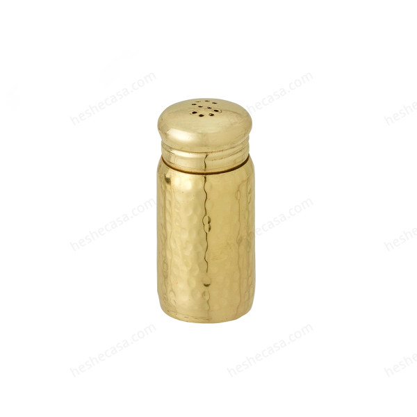 Flow Salt & Pepper Shaker, Gold, Metal 调味瓶