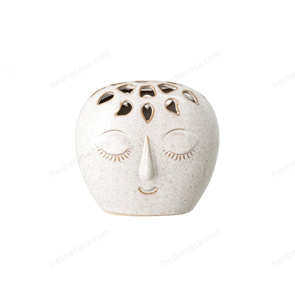 Elissa Vase, White, Stoneware花瓶