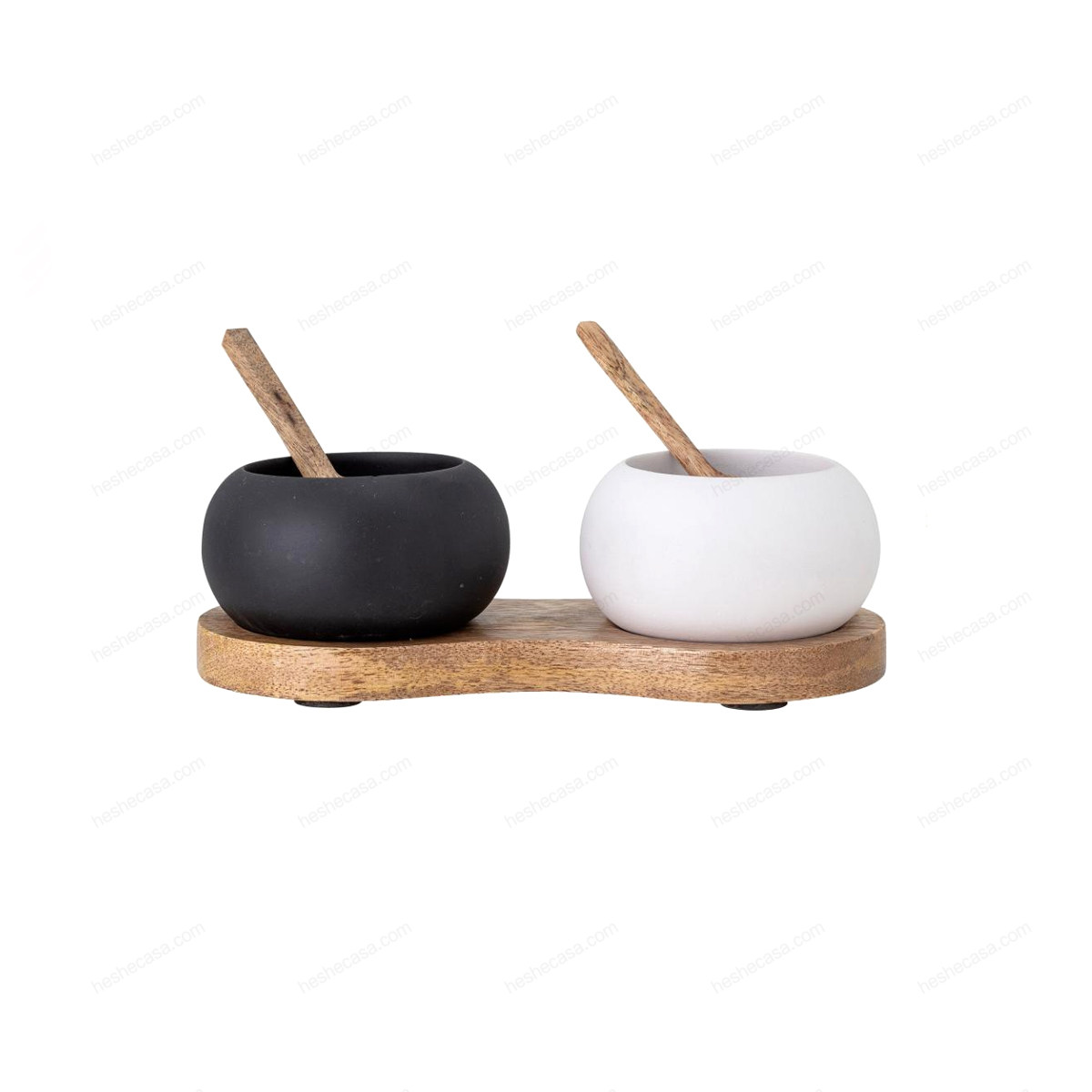 Fig Salt & Pepper Jar, Black, Mango 调味罐