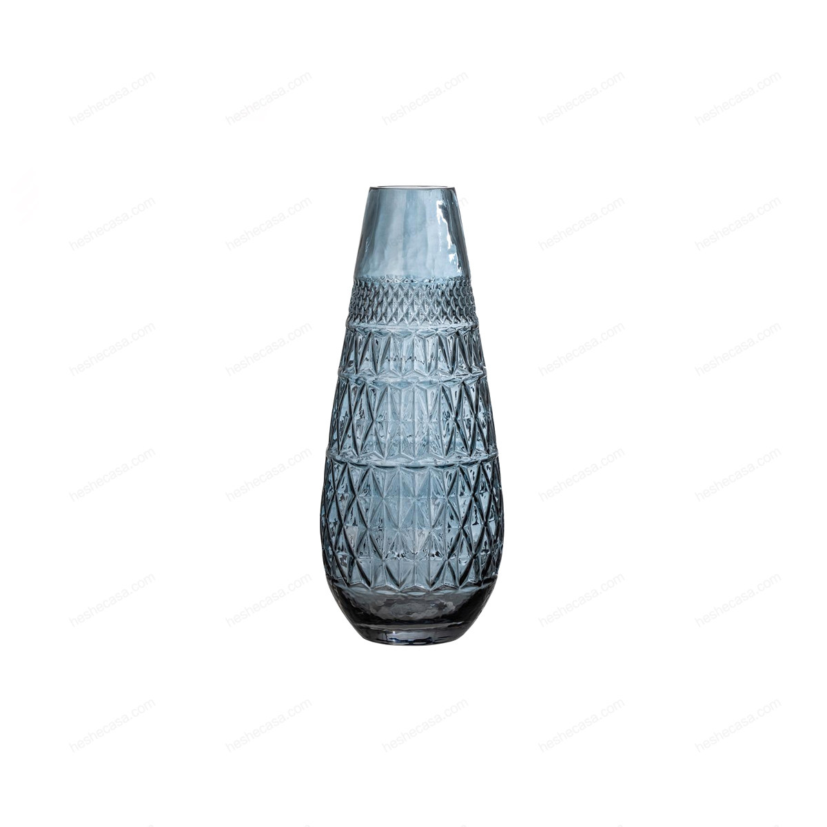 Dothea Vase, Blue, Glass花瓶