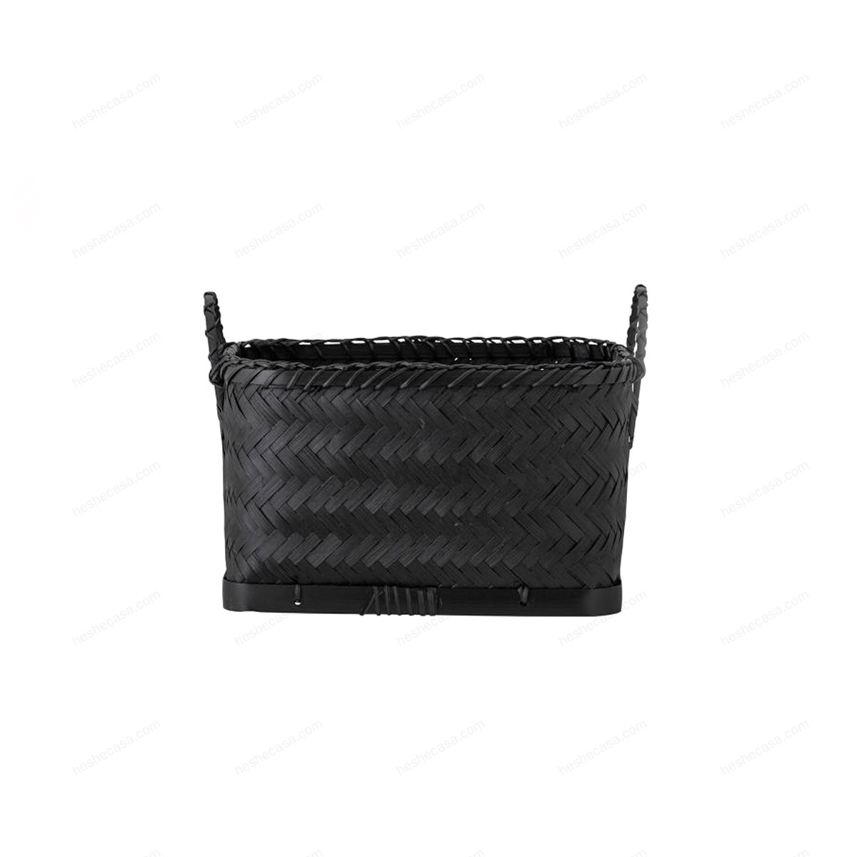 Carmil Basket, Black, Seagrass 收纳篮