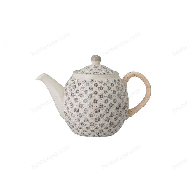 Elsa Teapot, Grey, Stoneware 茶壶