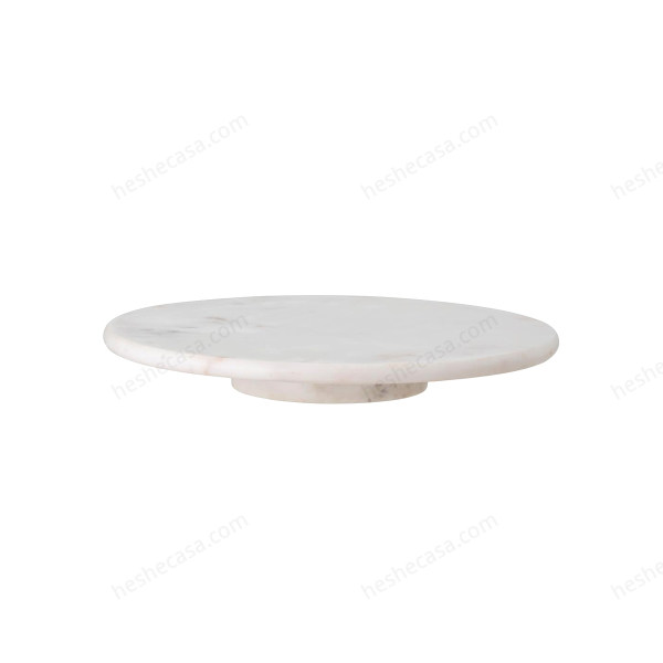 Ellin Turntable, White, Marble 托盘