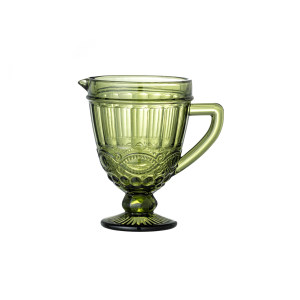 Florie Decanter, Green, Glass 水壶