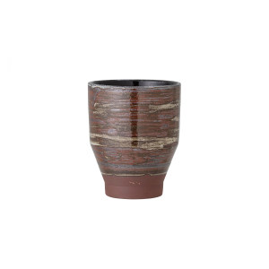 Calla Flowerpot, Brown, Stoneware花瓶