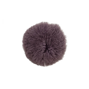 Dogan Cushion, Purple, Lambskin Mongolian靠垫