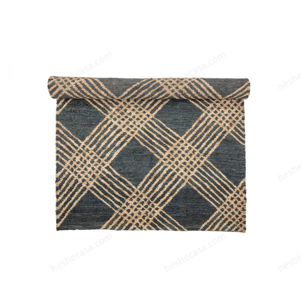 Cat Rug, Black, Jute地毯