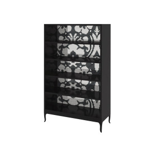 Quadro Cabinet Decoupage置物架/书柜