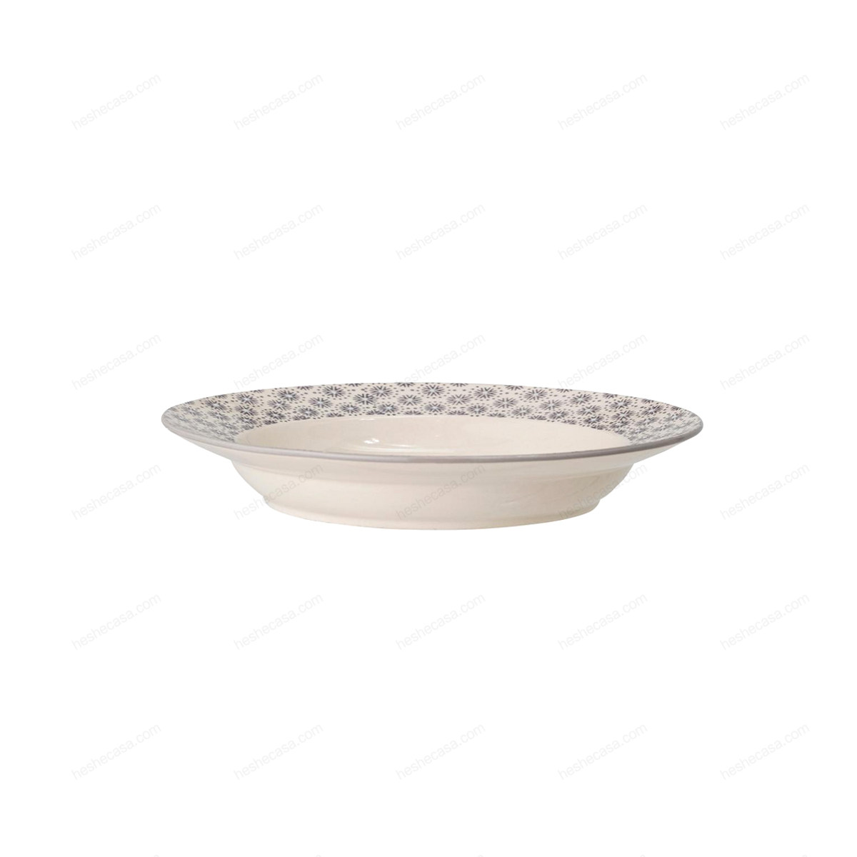 Elsa Pasta Plate, Grey, Stoneware 盘子