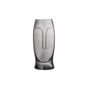Ditta Vase, Grey, Glass花瓶