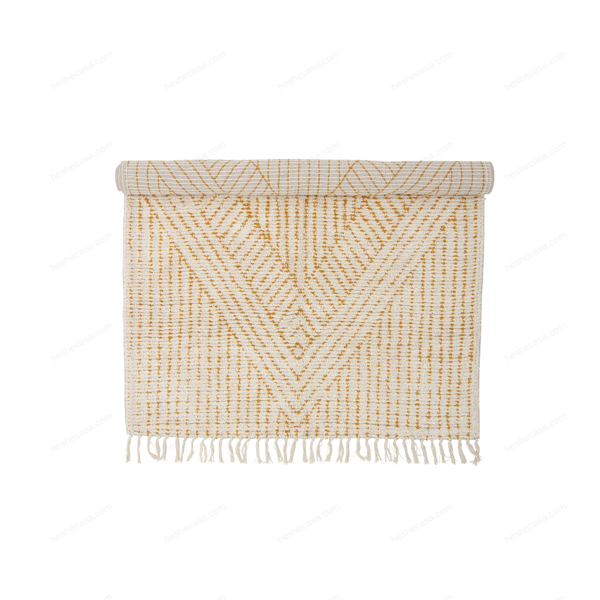 Stephi Rug, Yellow, Cotton地毯