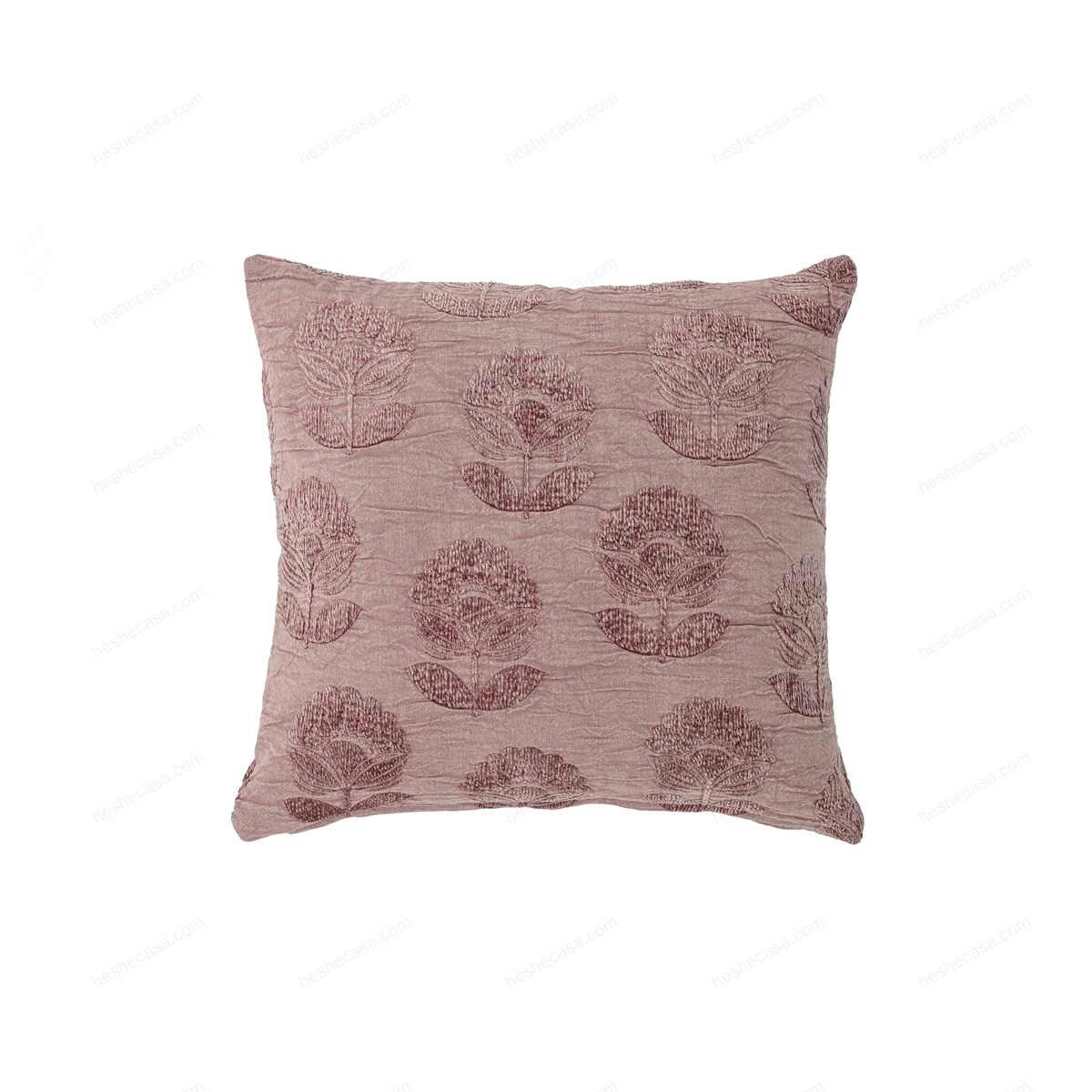 Sofia Cushion, Purple, Cotton靠垫