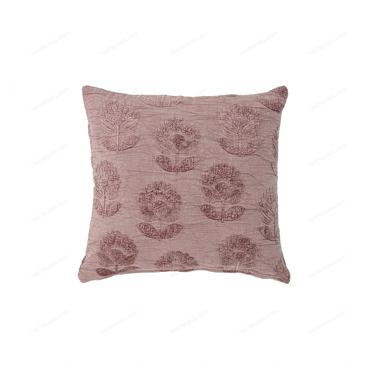 Sofia Cushion, Purple, Cotton靠垫