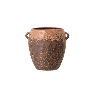 Nenne Flowerpot, Brown, Stoneware花瓶