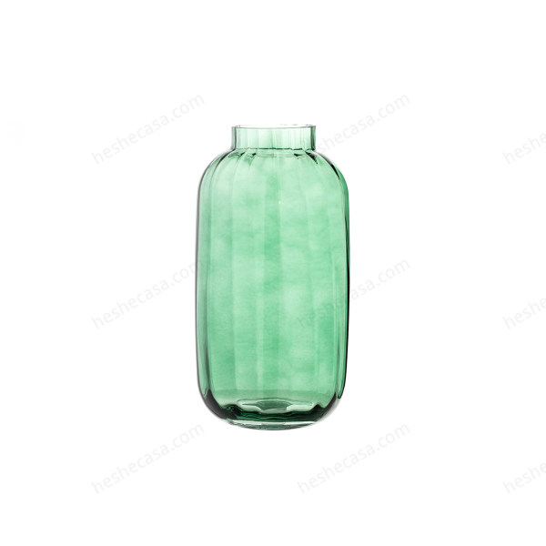 Nadena Vase, Green, Glass花瓶