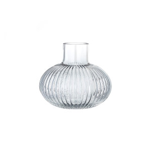 Tinka Vase, Grey, Glass花瓶