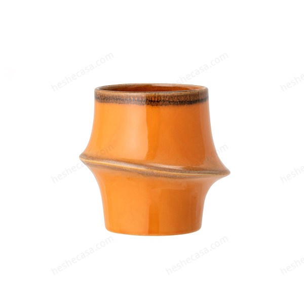 Neya Flowerpot, Orange, Stoneware花瓶