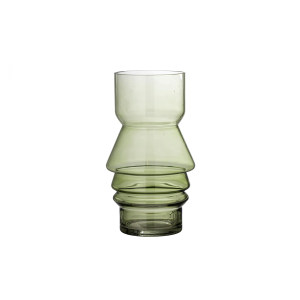 Zalla Vase, Green, Glass花瓶
