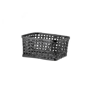 Talla Basket, Black, Bamboo 收纳筐