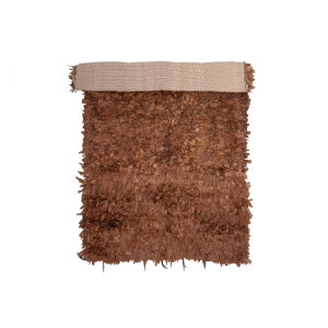 Serah Rug, Brown, Leather地毯