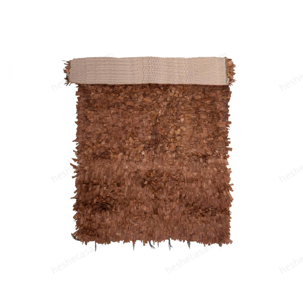 Serah Rug, Brown, Leather地毯