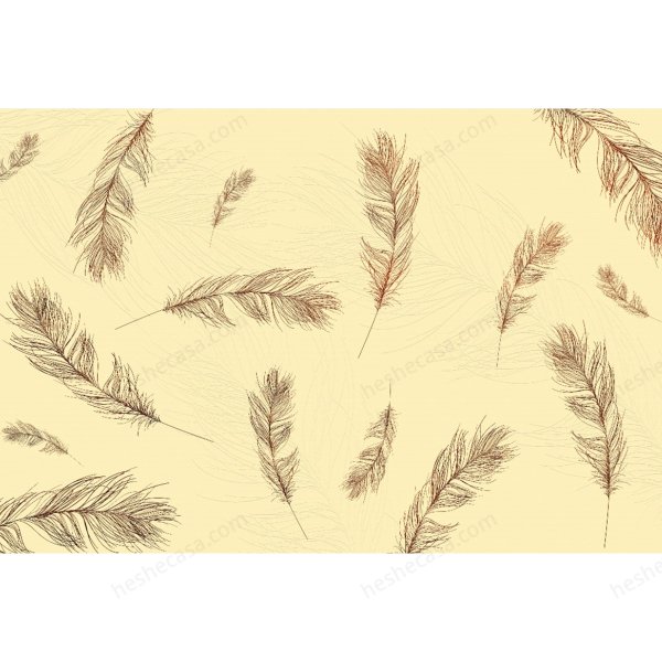 Feathers Gold壁纸