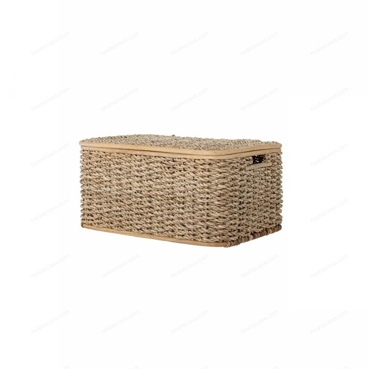 Harvar Basket, Nature, Palm Leaf 收纳盒