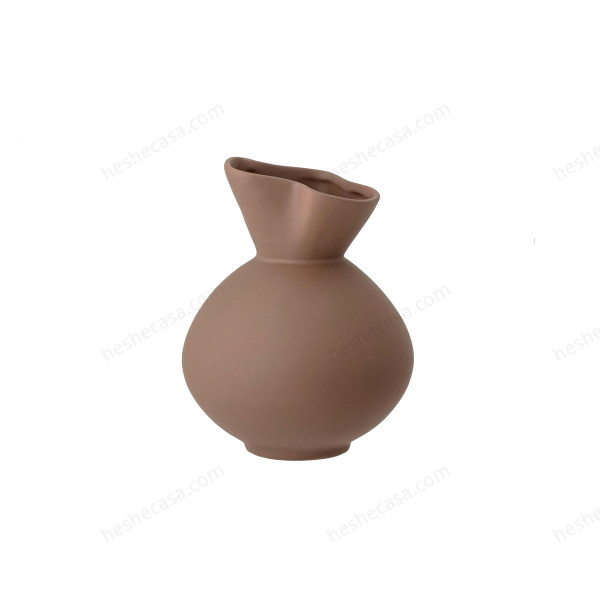 Nicita Vase, Brown, Stoneware花瓶
