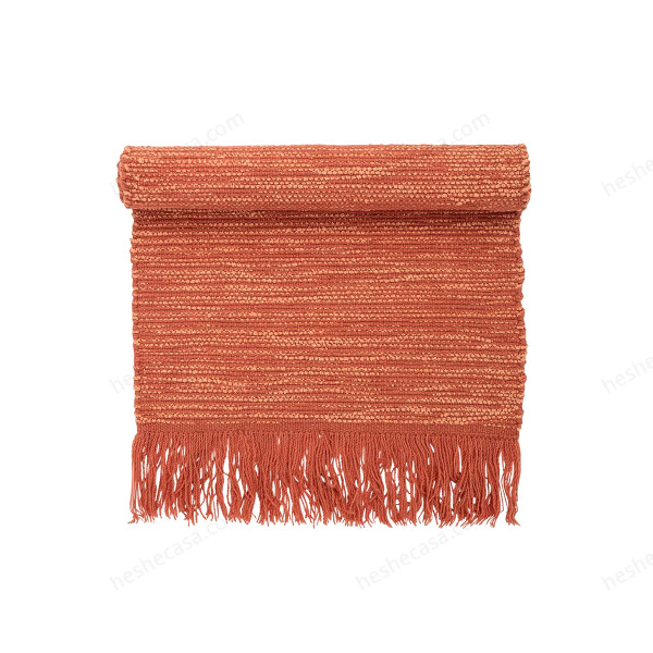 Raja Rug, Orange, Wool地毯