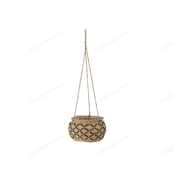 Reese Flowerpot, Hanging, Nature, Seagrass花瓶