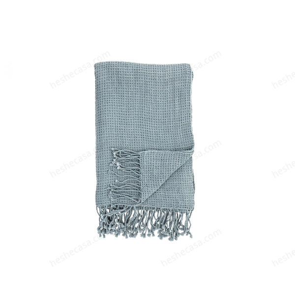 Safaya Throw, Blue, Cotton 毯子