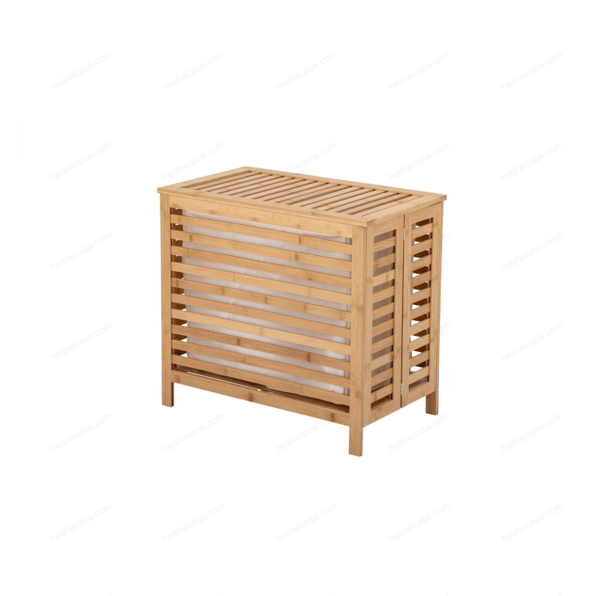 Aden Laundry Basket, Nature, Bamboo 收纳篮