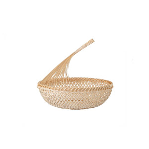 Nicca Basket, Nature, Bamboo 收纳篮