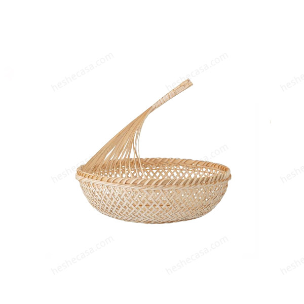 Nicca Basket, Nature, Bamboo 收纳篮
