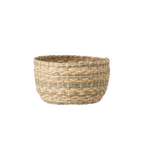 Sasha Basket, Nature, Seagrass 收纳篓
