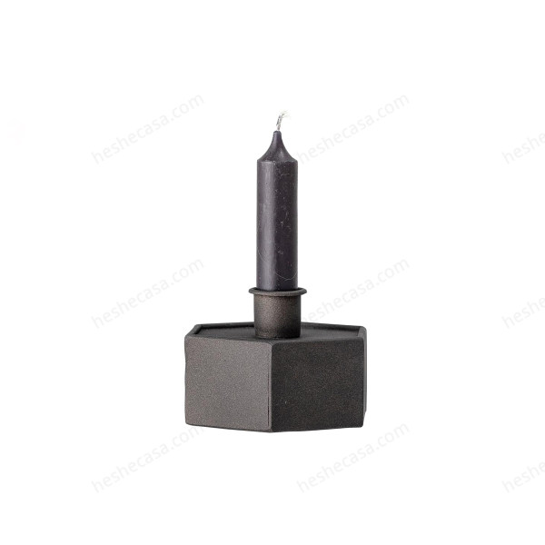 Nedal Candlestick, Black, Metal香薰/蜡烛/烛台