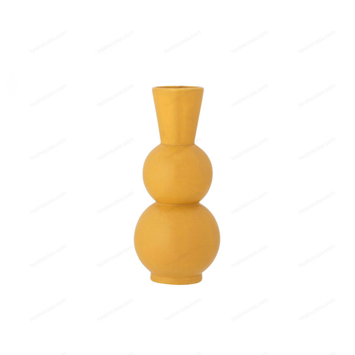 Taj Vase, Yellow, Stoneware花瓶