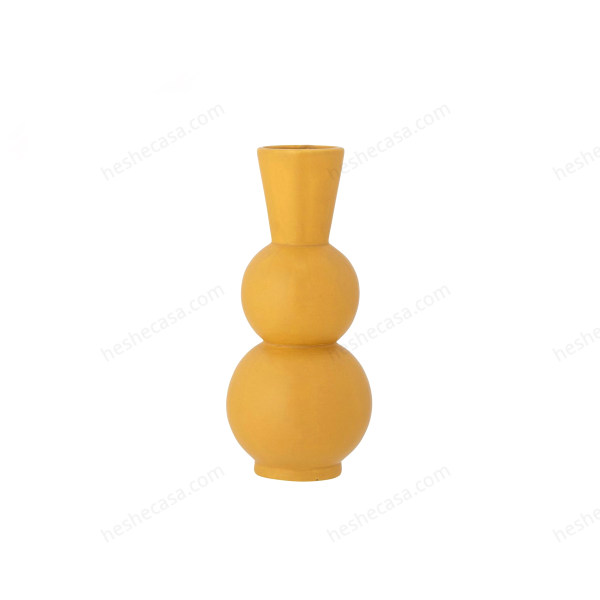 Taj Vase, Yellow, Stoneware花瓶