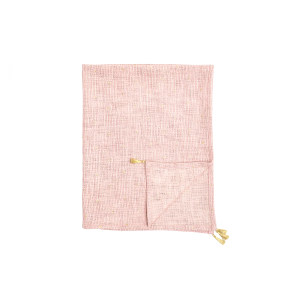 Balder Throw, Rose, Cotton 毯子