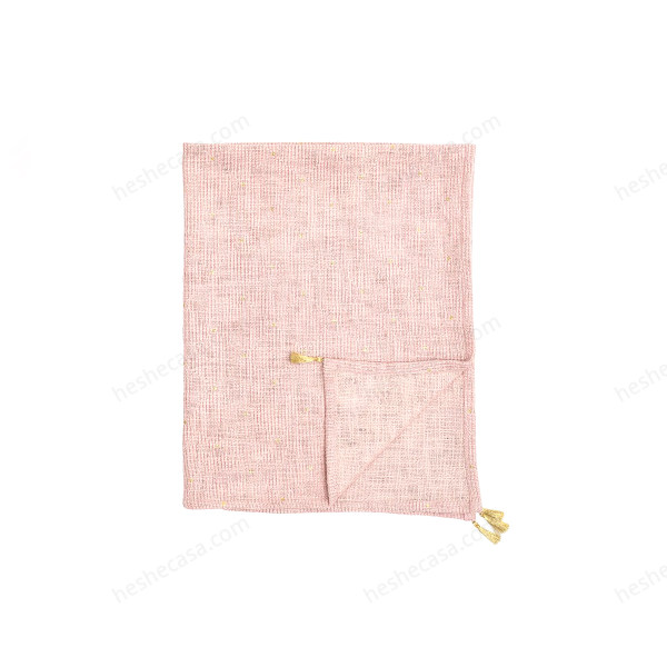 Balder Throw, Rose, Cotton 毯子