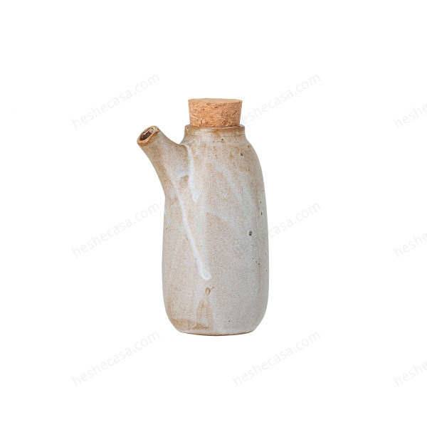 Masami Bottle WLid, Nature, Stoneware 调味瓶