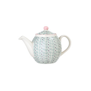 Maya Teapot, Green, Stoneware 茶壶