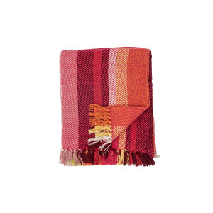 Amra Throw, Red, Cotton 毯子