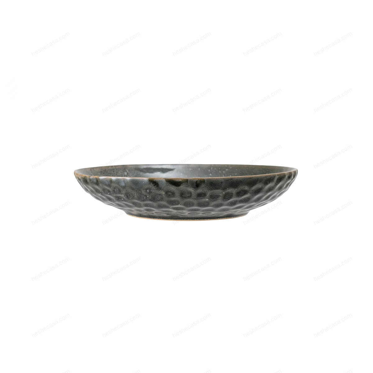 Hagen Bowl, Green, Stoneware 盘子