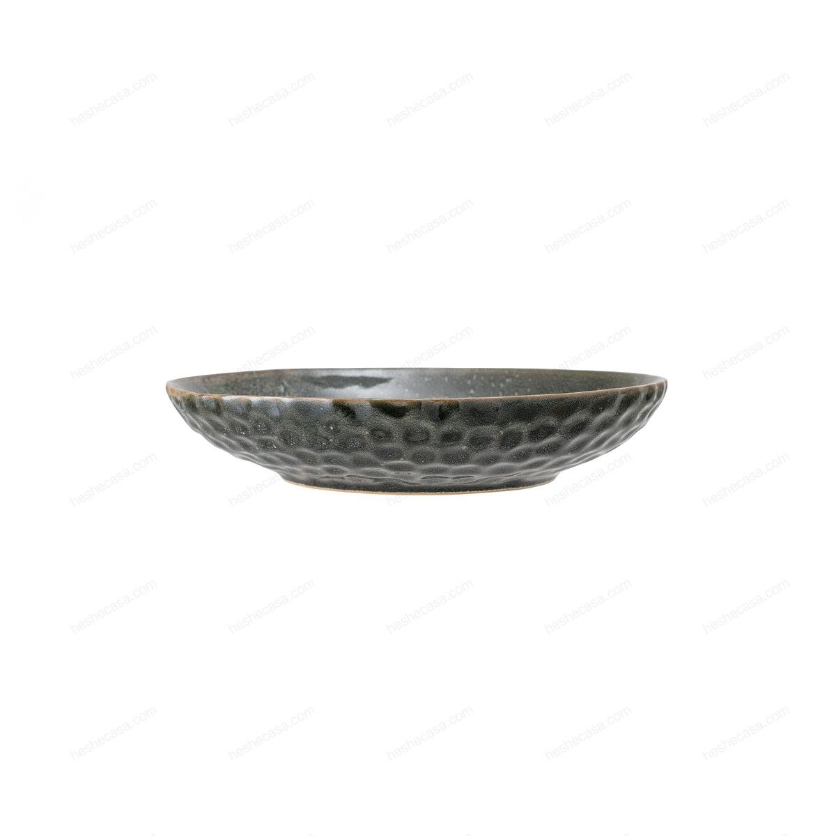 Hagen Bowl, Green, Stoneware 盘子