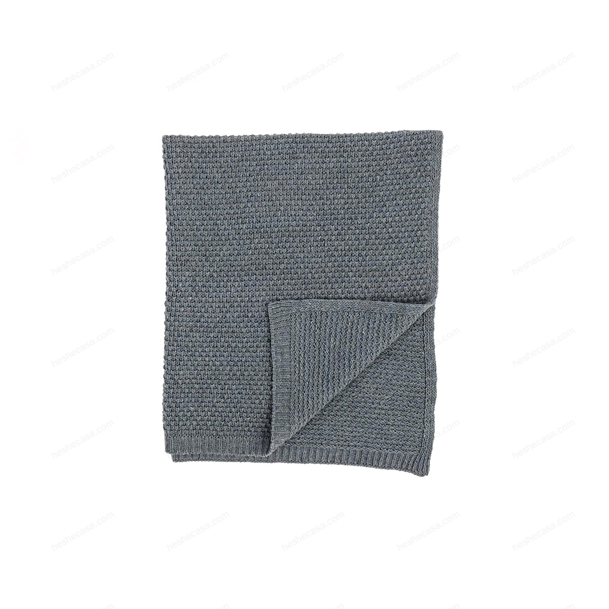 Karenlene Throw, Blue, Wool 毯子