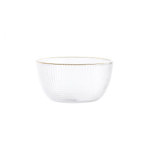 Ibragim Bowl, Clear, Glass 碗
